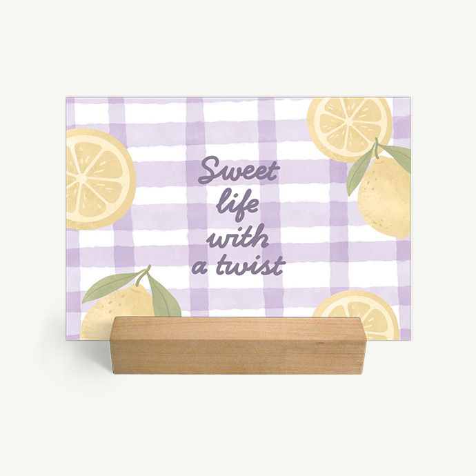 Sweet life with a twist