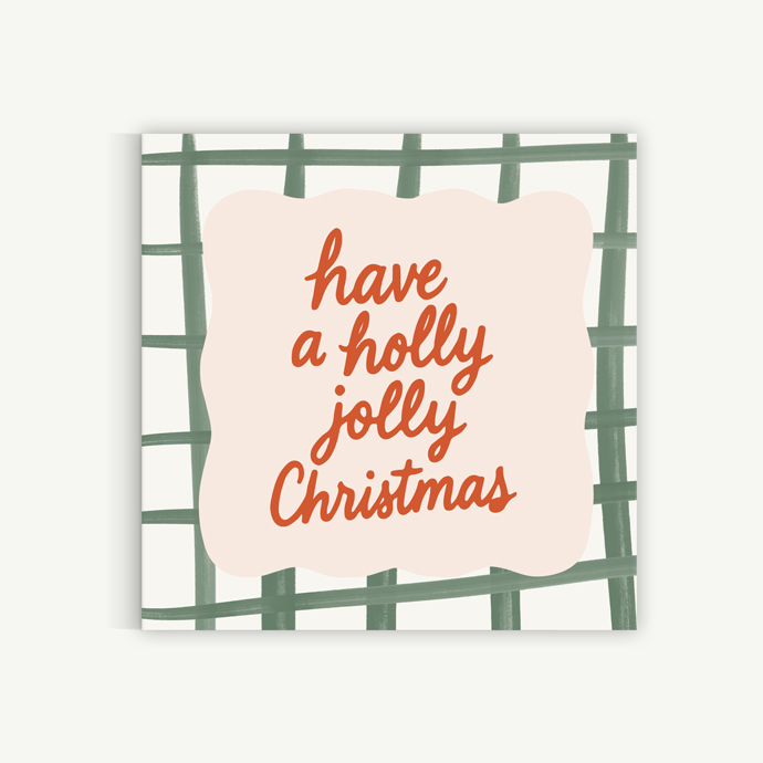Have a holly jolly Christmas