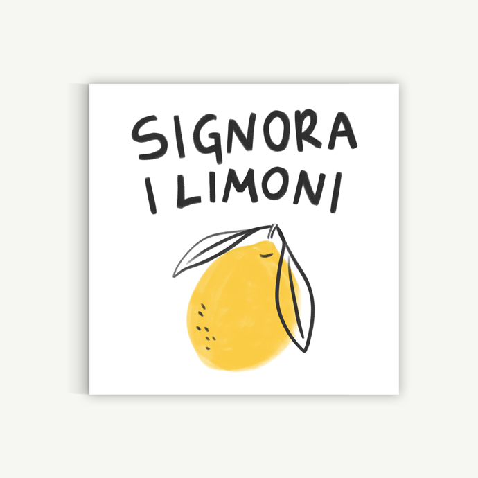 Signora i limoni