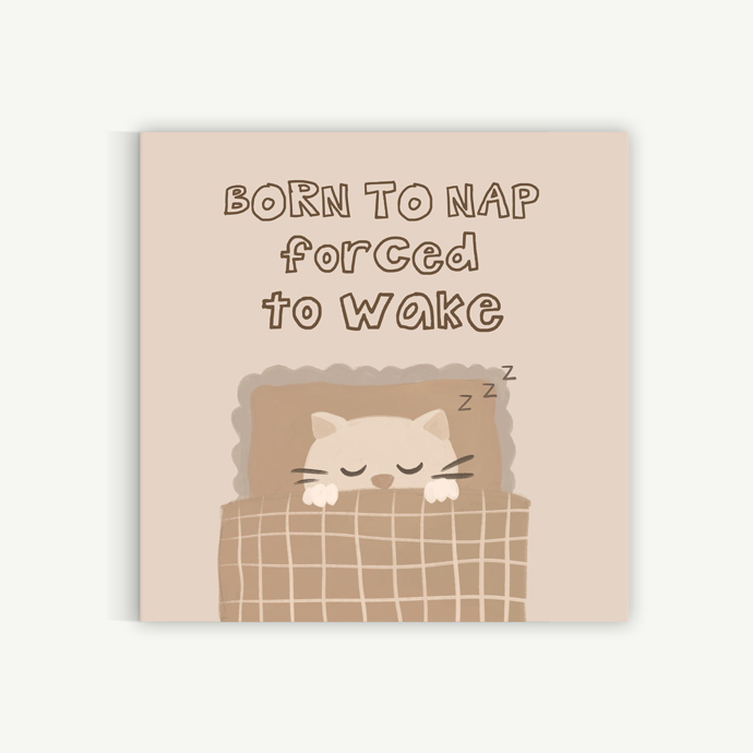 Born to nap forced to wake
