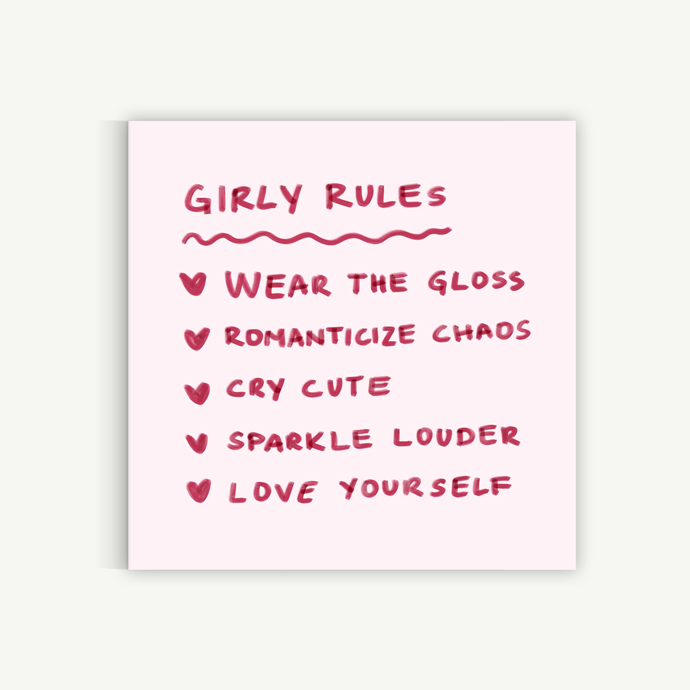Girly rules