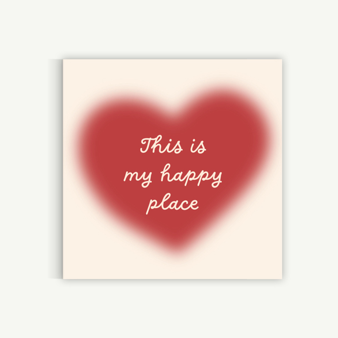 This is my happy place